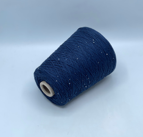 Filartex, Florida 450м. 97% Хлопок, 3% Полиэстер(Пайетка), Синий (7/173), 39670