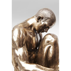 Фигура декоративная Nude Man Stand «Обнажённый мужчина стоячий» 35 см, Бронзовый