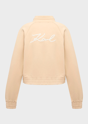 Толстовка KARL LAGERFELD Rope Logo Zip Up