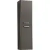 BelBagno DUE-1500-2A-SC-GM-P DUE Шкаф подвесной с двумя распашными дверцами с доводчиками, с двумя полками, универсальный ,Оружейная сталь, 400x300x1500