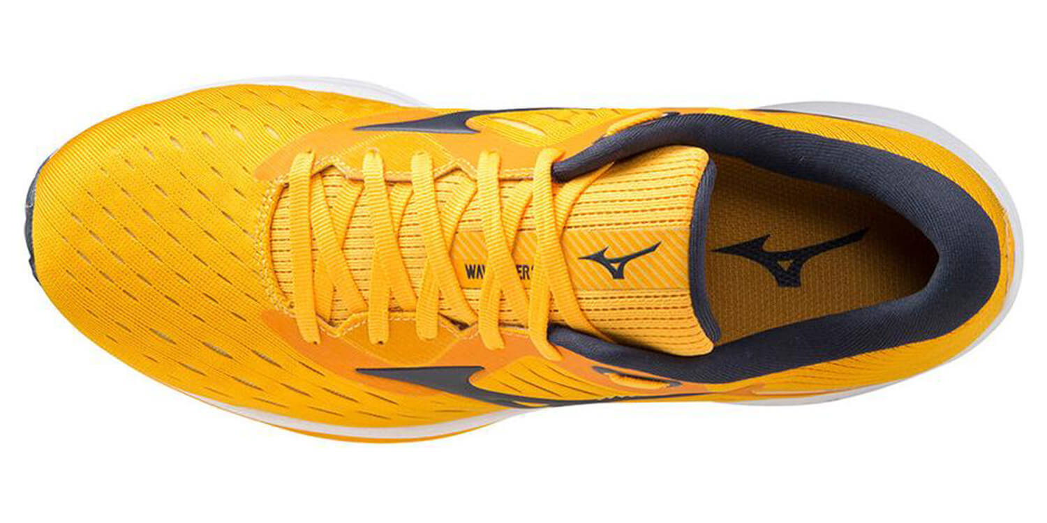Mizuno Wave Rider 24 кроссовки для бега мужские желтые (Распродажа) - 4