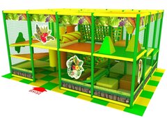Детский игровой лабиринт «Теремок» 17,3 м² (4,9*3,7*2.5м)