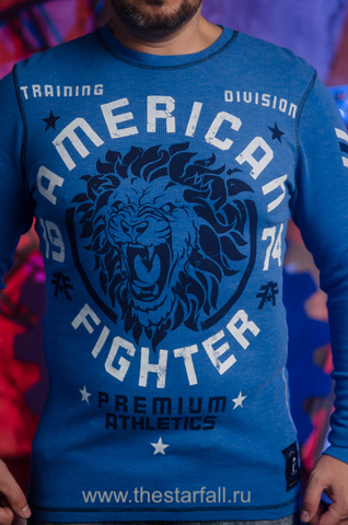 American Fighter  | Пуловер мужской AF226740 от Affliction принт спереди лев