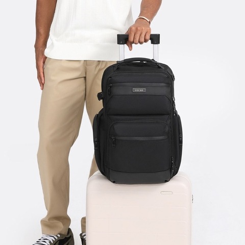Картинка рюкзак городской Ozuko 9770L Black - 12
