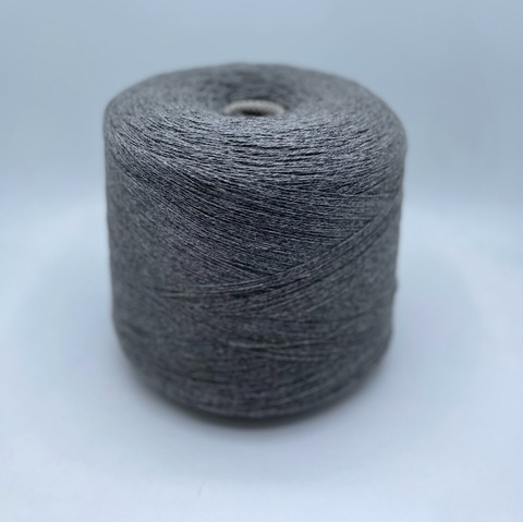 Cariaggi (пр.Италия) арт.Island Cashmere, 2/14 700м/100гр,100% кашемир  цвет-Графит,меланж арт.25454