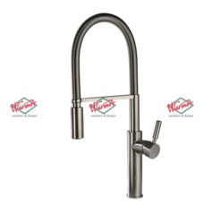 Смеситель для кухни Warmer Brushed Chrome Line KPV-0222