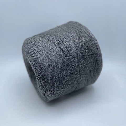 Cariaggi (пр.Италия) арт.Island Cashmere, 2/14 700м/100гр,100% кашемир  цвет-Графит,меланж арт.25454