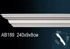 Карниз потолочный гибкий AB189