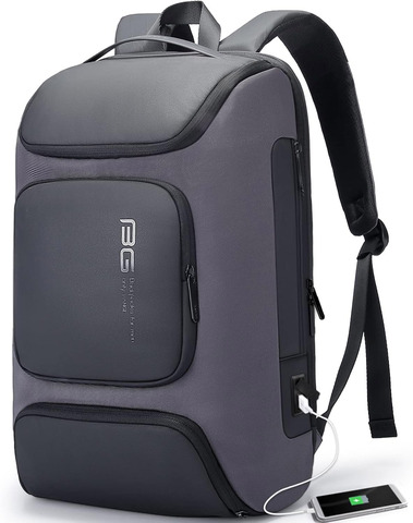 Картинка рюкзак городской Bange BG-7078 Gray - 14
