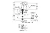 GROHE Essence 24173GL1 Смеситель для раковины с донным клапаном, M-Size, холодный рассвет глянец