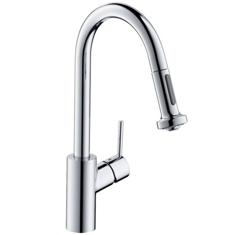 Hansgrohe 73863000 Смеситель для кухни с выдвижным изливом и лейкой