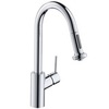 Hansgrohe 73863000 Смеситель для кухни с выдвижным изливом и лейкой