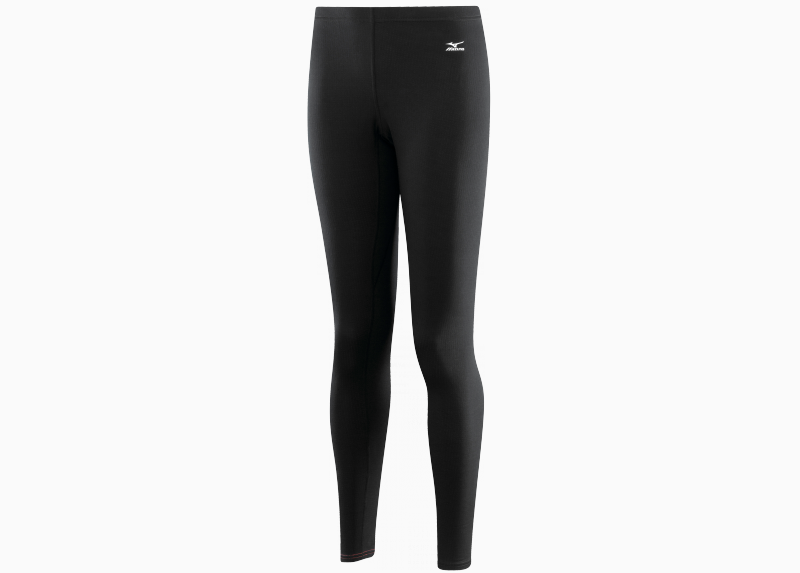 Термобелье Mizuno Wool Long Tight кальсоны женские черные - 2