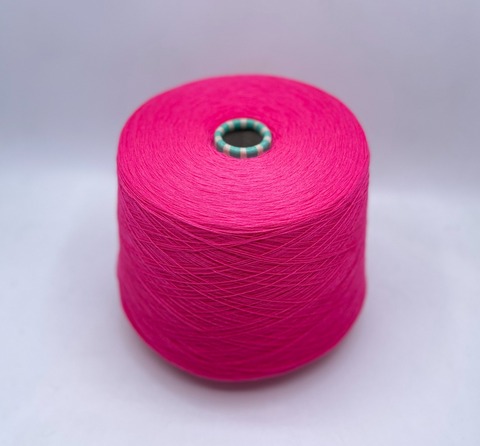 Zegna Baruffa (пр.Италия), art-Cashmere, 2/27 1350м/100 гр. 100% Кашемир, цвет- Ярко-розовый(252/100/264), арт-35475