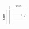 WasserKRAFT Isen K-4023 Крючок, цвет: хром