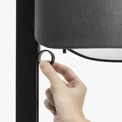 Торшер Stand Up черного и белого цвета E27 20W