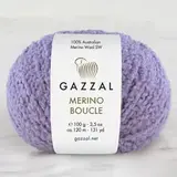 Пряжа Gazzal Merino Boucle 3772 пыльная сирень