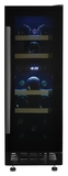 Винный шкаф Zugel ZCWI170DB черный