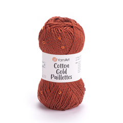 Пряжа YarnArt Cotton Gold Paillettes