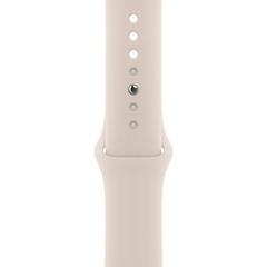 Умные часы Apple Watch Series 9 GPS, 41mm, Aluminium Case with Sport Band S/M, Starlight (Сияющая звезда)