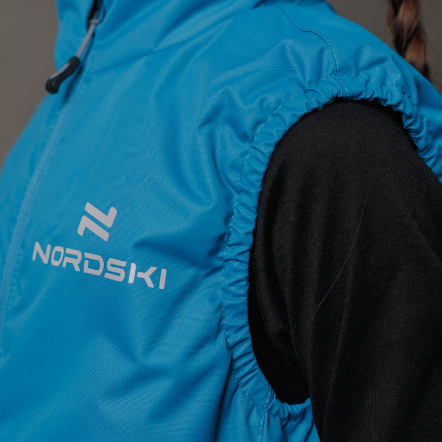 Nordski Kids Motion теплый жилет детский marine - 4