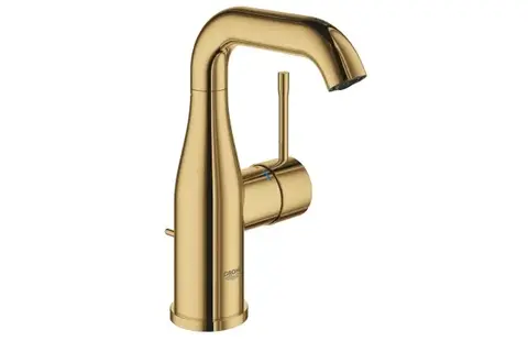 GROHE Essence 24173GL1 Смеситель для раковины с донным клапаном, M-Size, холодный рассвет глянец