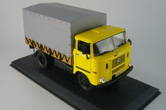 IFA W50L Truck yellow Atlas 1:43