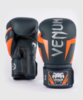 Перчатки Venum Elite Navy/Silver/Orange