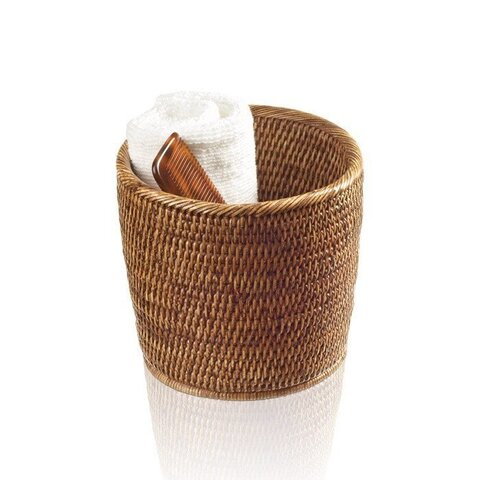 Decor Walther Basket 0927492 Корзина для белья, цвет: ротанг темный