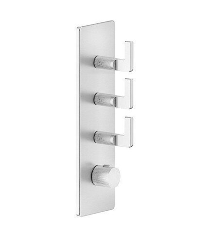 Gessi Inciso 58206#031 Встраиваемый термостатический смеситель на 3 источника, резьба 3/4" (внешние части), цвет: хром