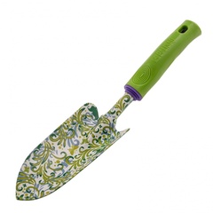 СОВОК ПОСАДОЧНЫЙ PALISAD FLOWER GREEN ШИРОКИЙ 80Х330ММ ПЛАСТИК/РУКОЯТКА 62036