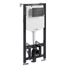WasserKRAFT Aller 10TLT.010.ME.MB04 Инсталляция для унитаза с клавишей фото