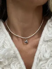 Двусторонняя подвеска Love с фианитом