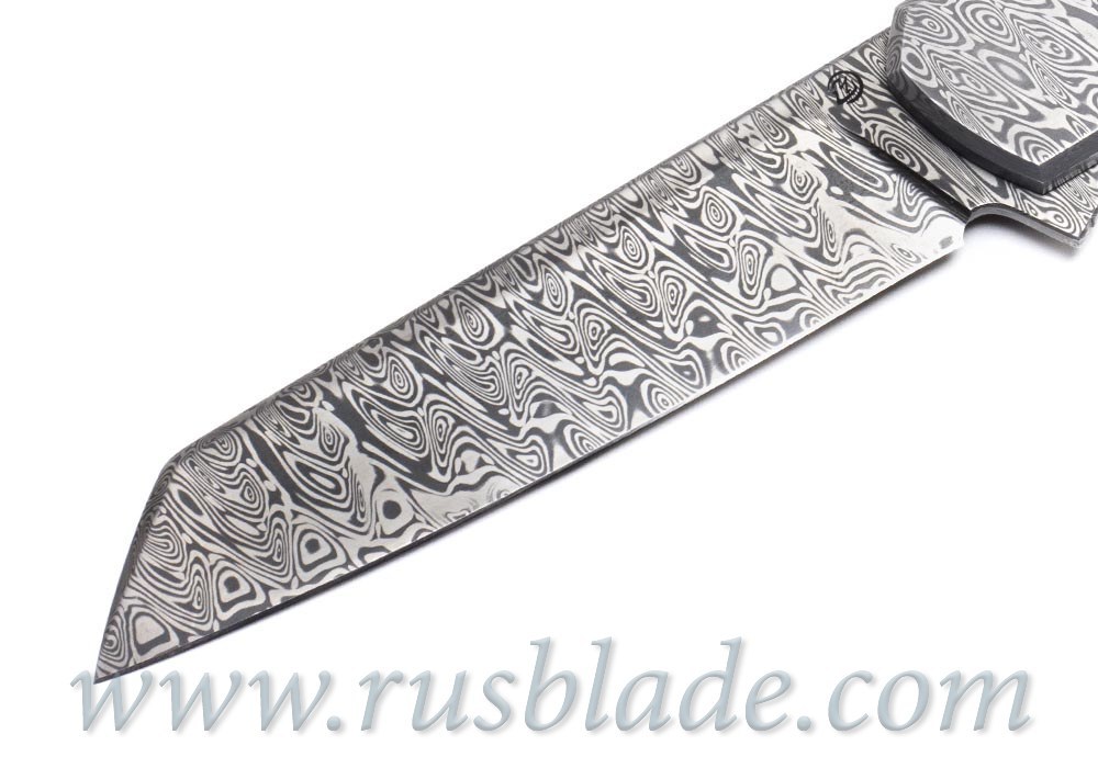 Cheburkov Full Custom Dragon Damasteel One Off - фотография 