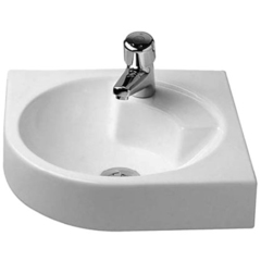 Duravit Architec 448450000 Раковина угловая без перелива,с 1 отв. для смесителя, с намеченным отв. для дозатора мыла справа 635x540мм фото