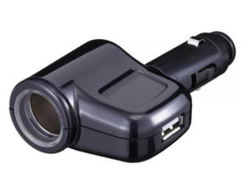 Разветвитель на 1 гнездо + USB FIZZ-941 Разветвитель на 1 гнездо + USB FIZZ-941