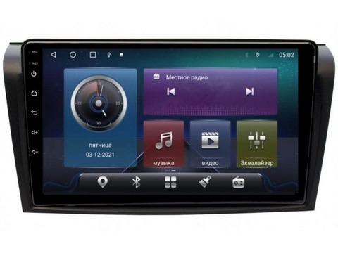 Магнитола для Mazda 3 / Axela (2003-2008) Android 11 4/64GB DSP QLED 4G модель CB-2034TS18