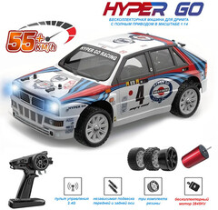 Радиоуправляемая машина для дрифта MJX Hyper Go 4WD Brushless 1:14 - MJX-14302 Полноприводная гоночная машина 4WD