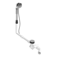 Duravit 792206000001000 Слив-перелив для ванн, цвет: хром (заменил старый арт. 790293000001000) фото