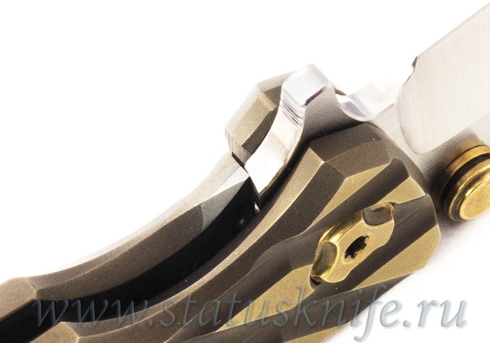 Нож TFK Stone F1 M390 Titanium Bronze
