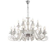 Подвесная люстра Newport ANNABELLE 8576+12/C chrome, М0070815