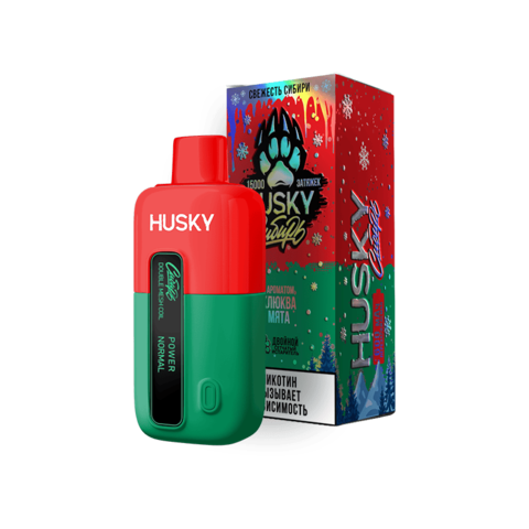 HUSKY Сибирь 15000 Cranberry Mint - Клюква Мята