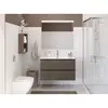 BelBagno UNO-MINI-900-2C-SO-СO База под раковину подвесная с фрезерованными ручками по всей длине фасада с двумя выкатн. ящ., Бежевый Мат,900x395x608