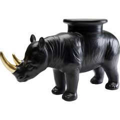 Фигура декоративная Rhino «Носорог» 41 см, Чёрный