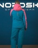 Горнолыжный костюм женский Nordski Extreme blue-pink-blue - 18