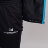 Мужская утепленная разминочная куртка Nordski Base black-blue - 8