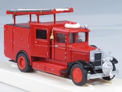 ZIS-5 PMZ-8 Firefighter tank truck front pump with DPO LOMO-AVM 1:43