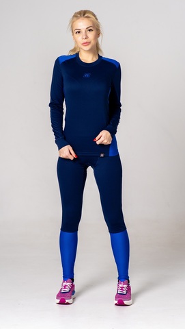 Женское термобелье кальсоны Noname Arctos 22 navy-blue