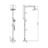 Bravat Opal С F9125183CP-A1-RUS Штанга душевая