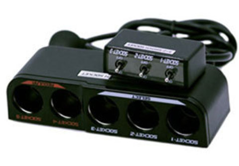 Разветвитель на 5 гнезд KX-129 Разветвитель на 5 гнезд KX-129
